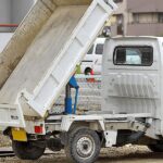 Blue gravity return telescopic plunger cylinder for light tipper truck lifting