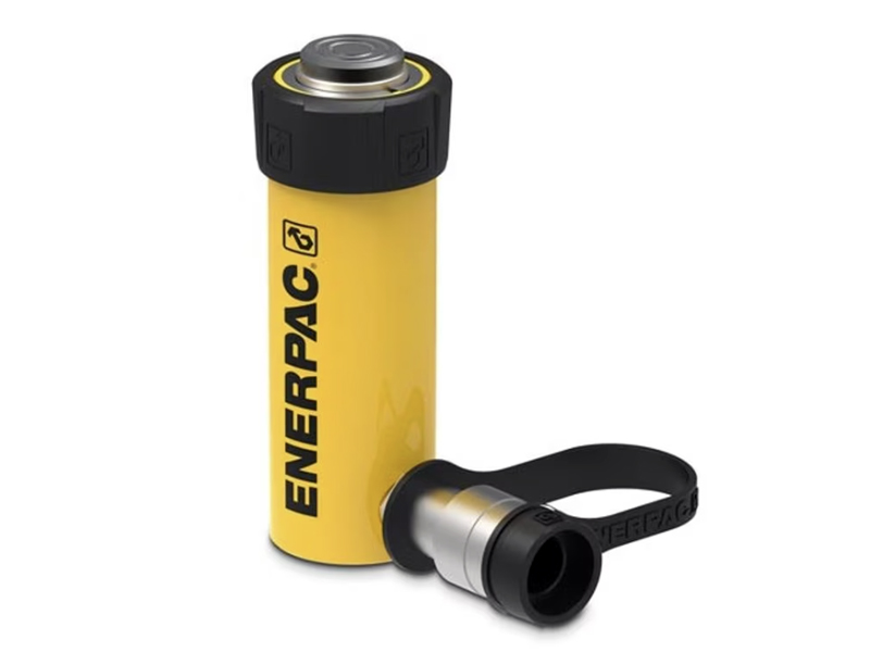 Enerpac single acting hydraulic cylinder with quick connector