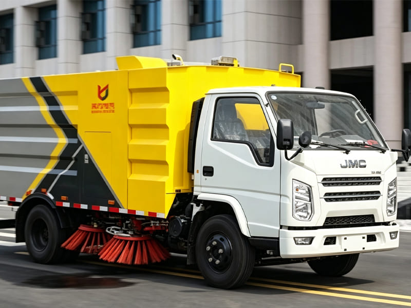 JMC chassis street cleaning sanitation vehicle for urban road maintenance
