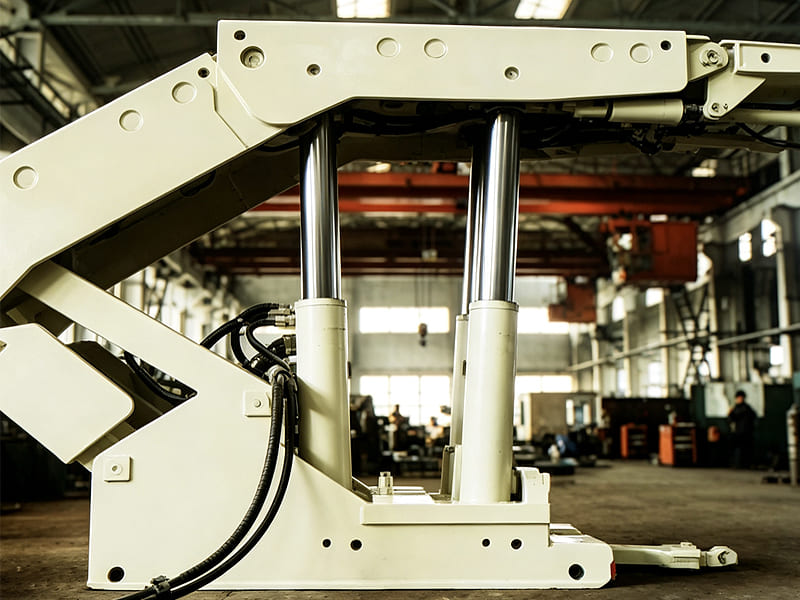 Mining hydraulic support shot in factory, double column high-strength hydraulic support assembly for underground roadway support