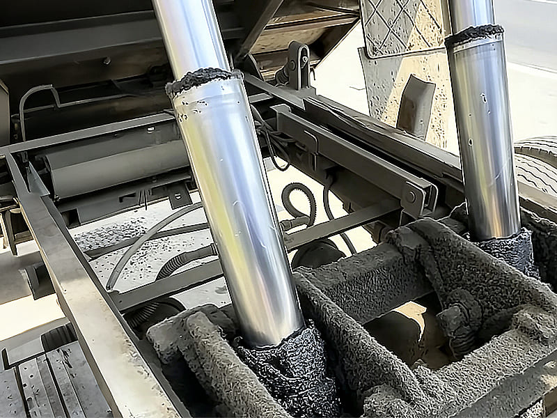 Dump Truck Lifting Hydraulic Cylinder, Tipper Truck Lift Hydraulic Ram Assembly