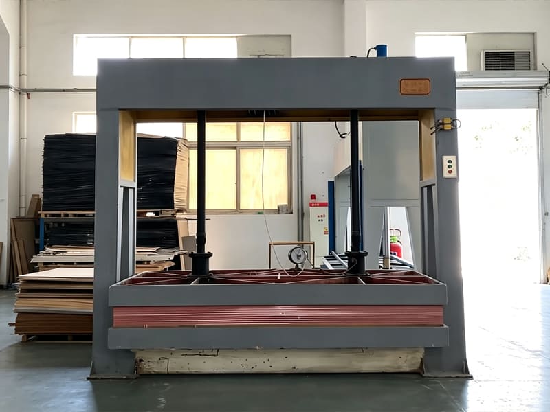Woodworking hydraulic cold press machine for wood door and plywood panel pressing