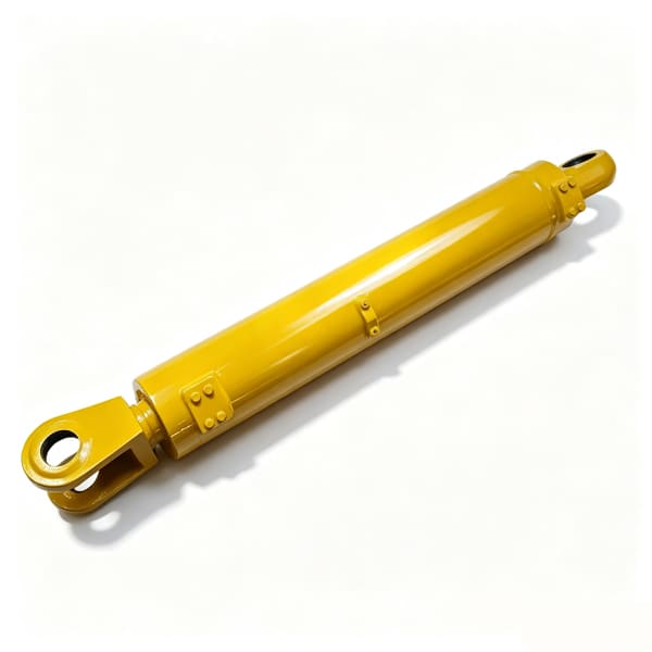 Yellow heavy load hydraulic cylinder for construction machinery